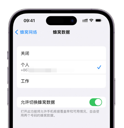 阳原苹果维修服务分享如何在iPhone上使用双卡 